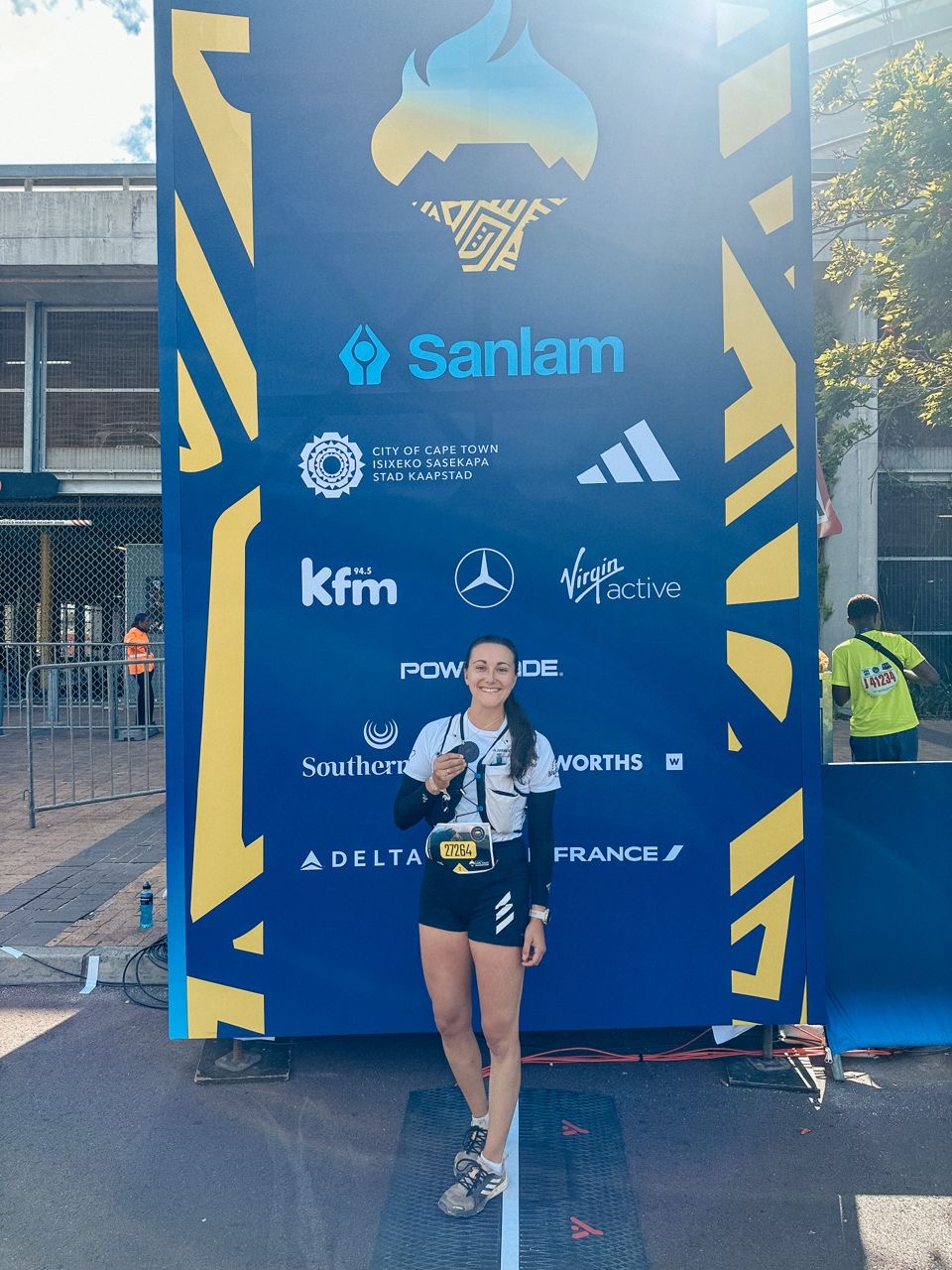 Milena mit Medaille